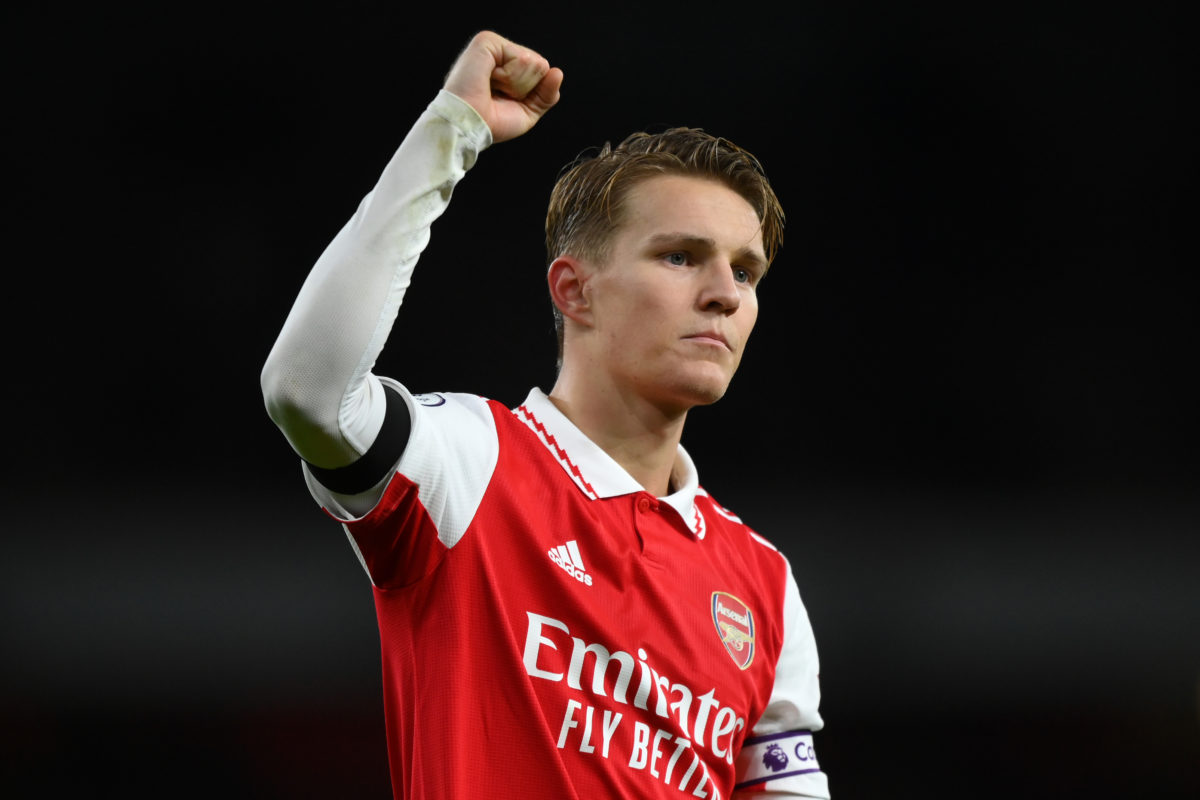 Arsenal Captain Martin Odegaard will be out for at least three weeks due to ankle injury