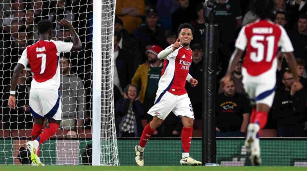 Arsenal Teenager Ethan Nwaneri scores brace in 5-1 victory against Bolton Wanderers 