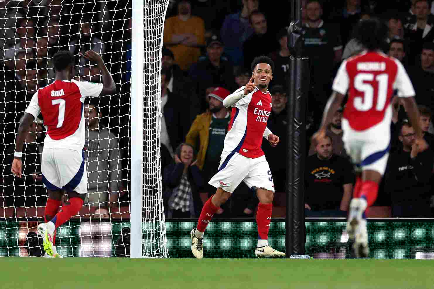 Arsenal Teenager Ethan Nwaneri scores brace in 5-1 victory against Bolton Wanderers 