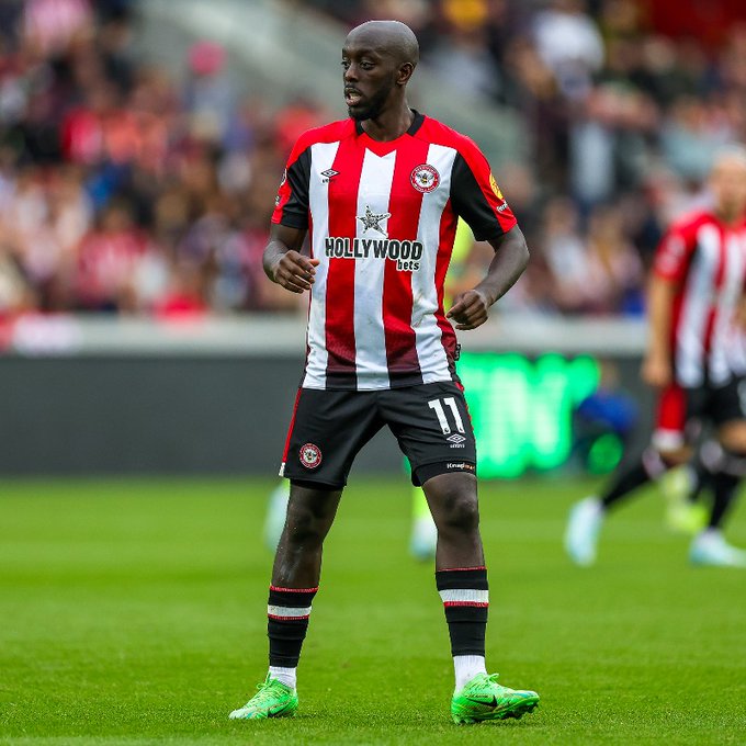 Yoane Wissa out for two months with ankle injury says Brentford head coach