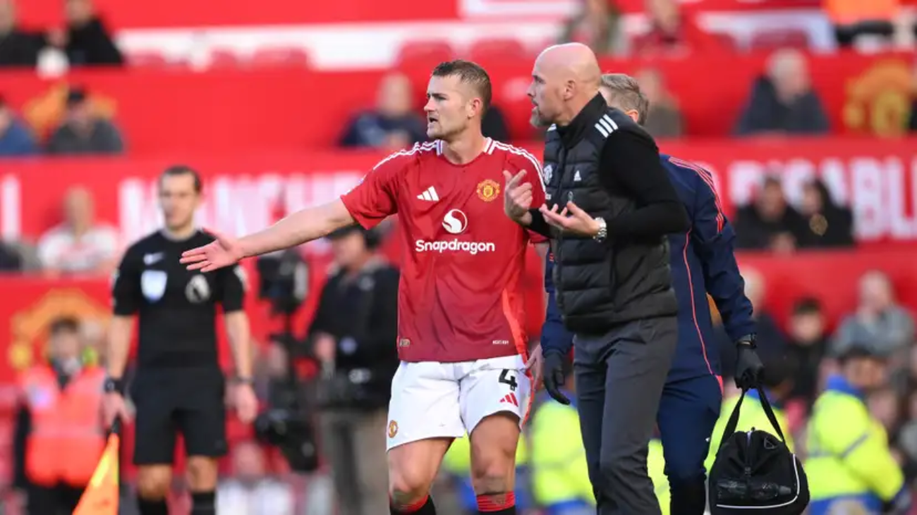 ‘De Ligt Fuels Man United Win against Brentford’ - Ten Hag