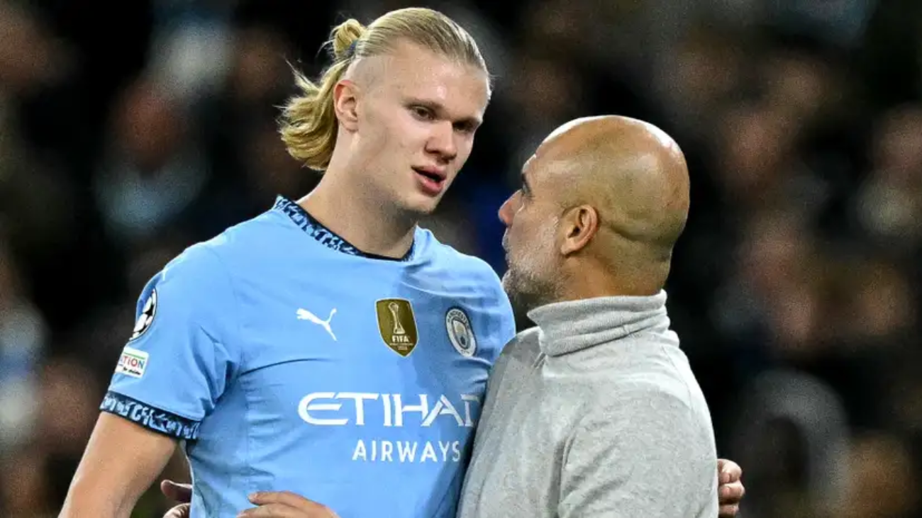 Haaland Finds Guardiola's Backing Despite Missed Chances