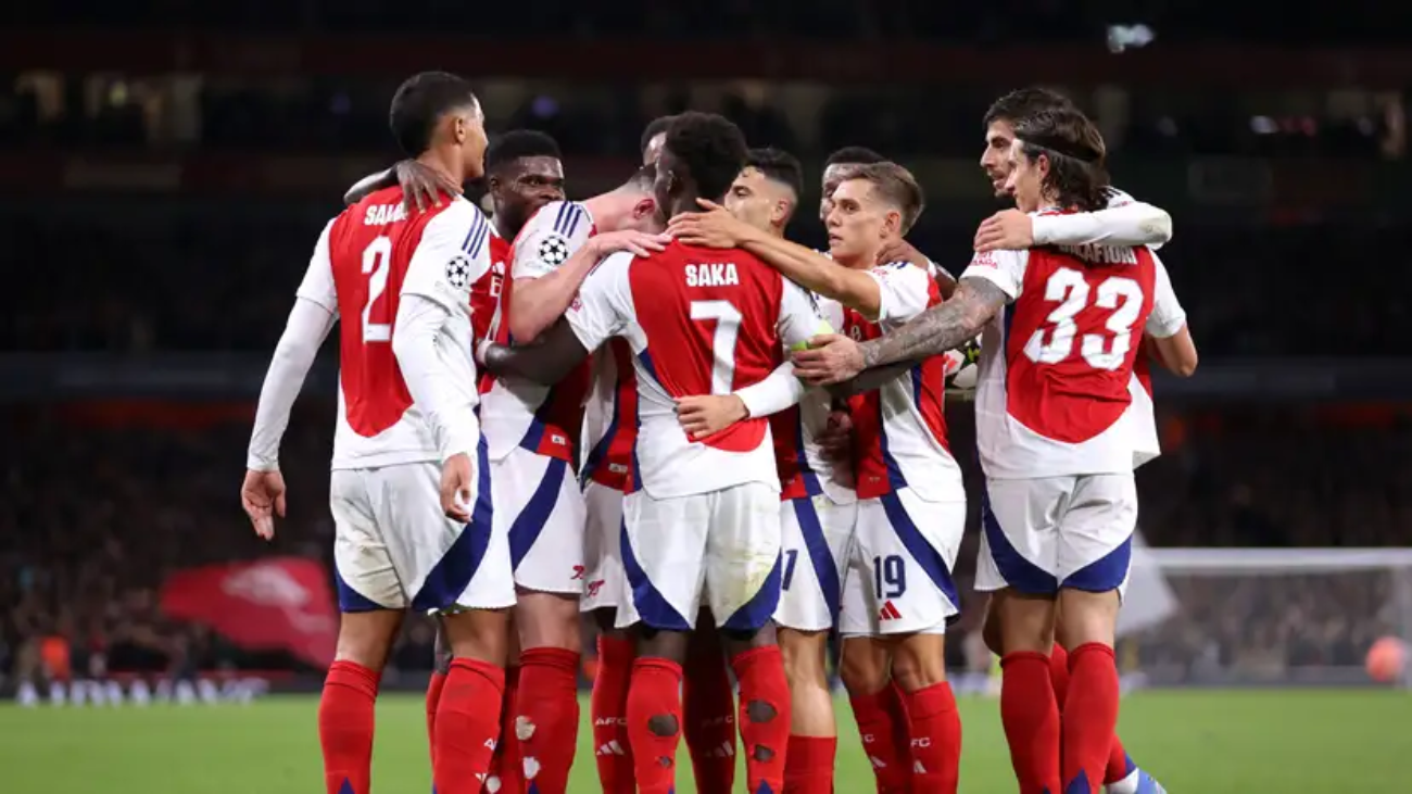 Arsenal beats Shakhtar Donetsk with Martinelli's Strike