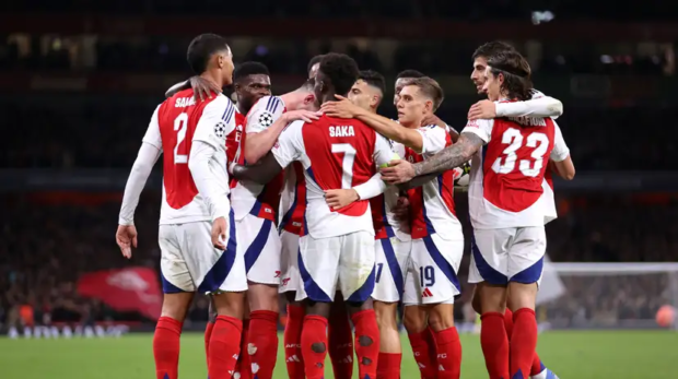 Arsenal beats Shakhtar Donetsk with Martinelli's Strike