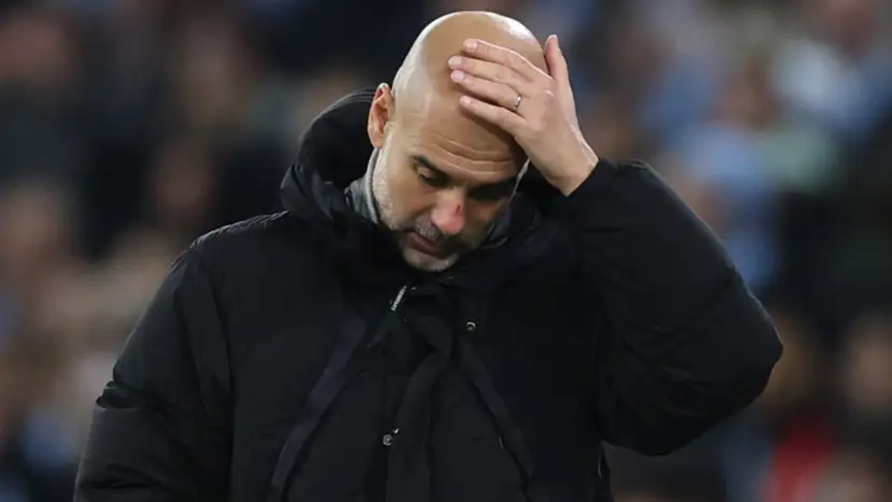 Guardiola Reveals Reason for Nose Cut After City's 3-3 Draw with Feyenoord