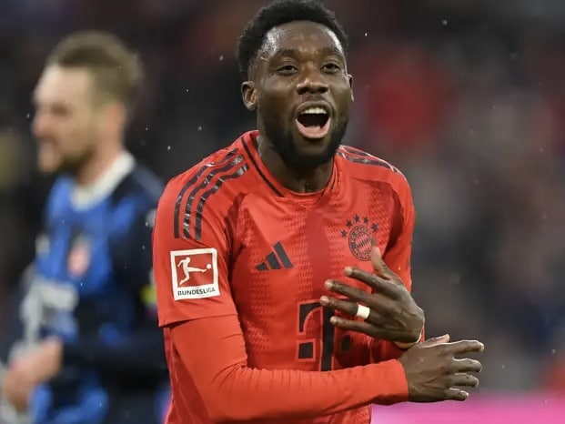 Man United Falls Behind in Signing Alphonso Davies
