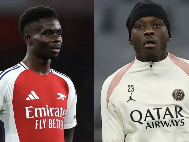 Arsenal Eye Kolo Muani as Saka Replacement