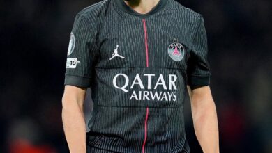 PSG 5-3 SPURS Vitinha Celebrating His Goal Vs Spurs