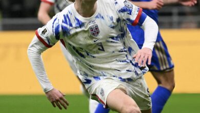 Italy 1-4 Norway Erling Haaland In Action vs Norway