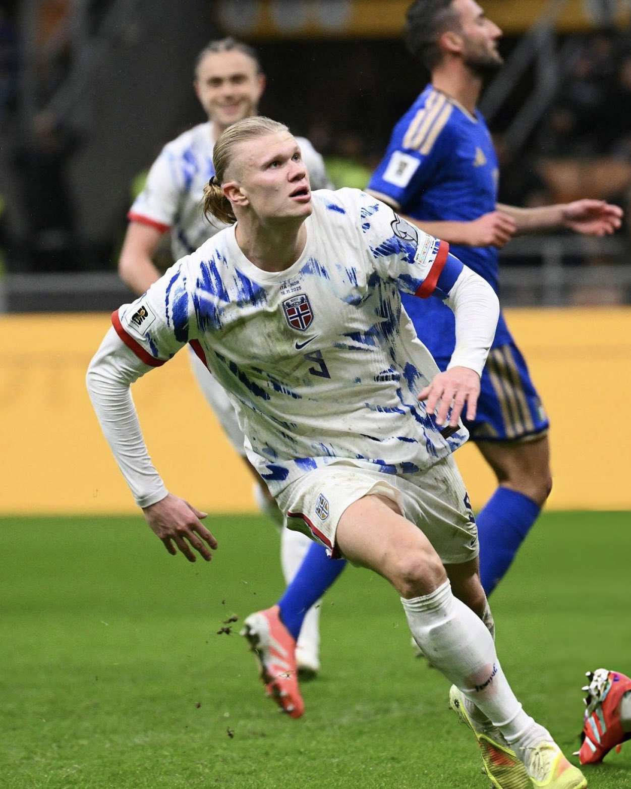 Erling Haaland In Action vs Norway