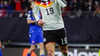 Germany 6-0 Slovakia Leroy Sane Celebrating A Goal vs Slovakia