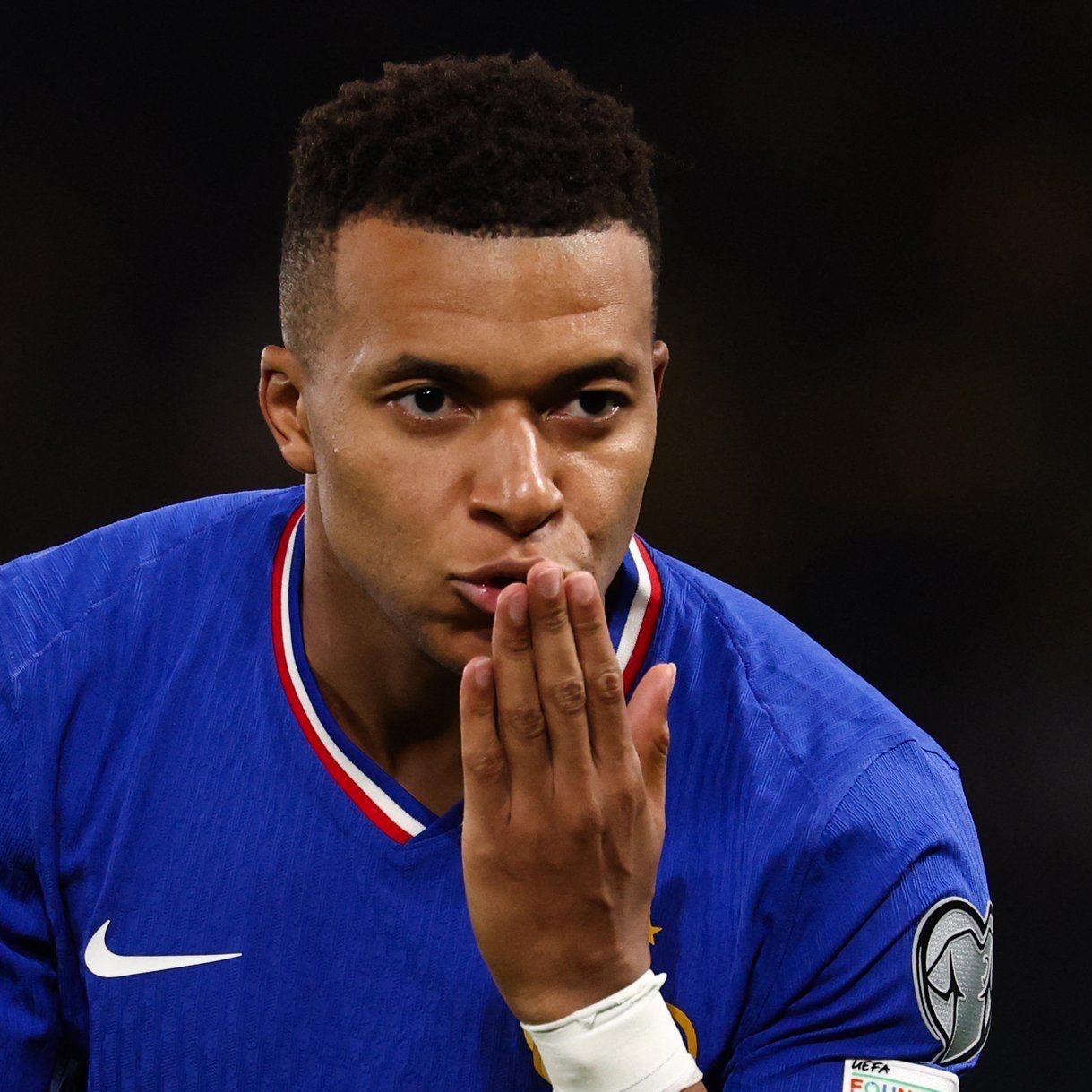 Kylian Mbappe Celebration After A Goal