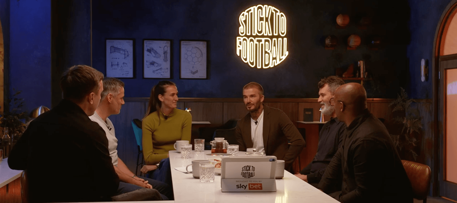 David Beckham on The Overlap