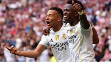 Part 2 : Does Real Madrid… Need a Number 9? Mbappe and Vinicius Celebrating A Goal Together