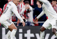 Kylian Mbappe and Eduardo Camavinga Celebrating A Goal Together