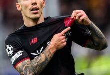 Alejandro Grimaldo Celebrating His Equaliser Vs Newcastle