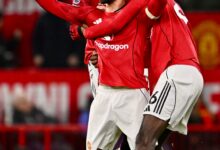 Bruno Fernandes Celebrating His Goal With His Teammates