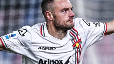 Bologna 1-3 Cremonense Jamie Vardy Celebrating a Goal vs Bologna