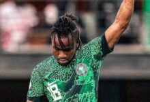 Ademola Lookman Celebrating His Goal