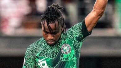 Ademola Lookman Celebrating His Goal