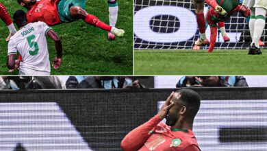 Ayoub El Kaabi Bicycle Kick And Celebration