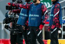 (L to R) Sadio Mane, Mohamed Salah and Roberto Firmino