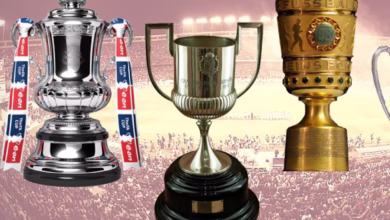The Magic of the Cup FA Cup, Copa Del Rey and DFB Pokal Trophies