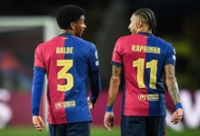 Alejandro Balde and Raphinha