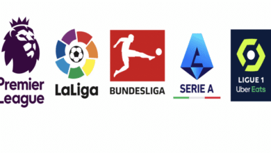 8 Key Fixtures Across Europe's Top 5 Leagues Top 5 Leagues Logos