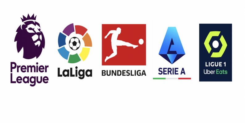 Top 5 Leagues Logos
