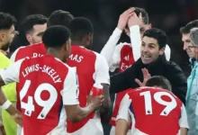 Mikel Arteta and His Squad